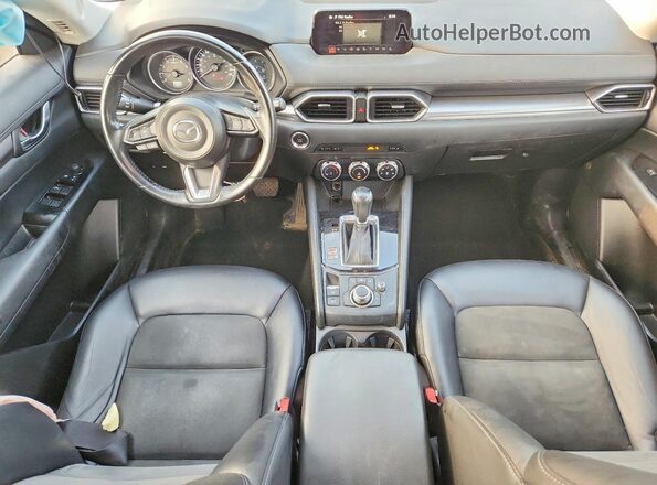 JM3KFBCL6H0101412 2017 MAZDA CX-5 Blue Widok deski rozdzielczej