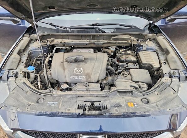 JM3KFBCL6H0101412 2017 MAZDA CX-5 Blue Widok komory silnika