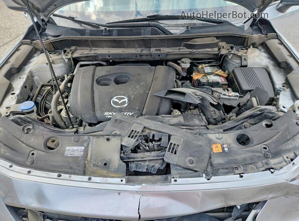 JM3KFBCL6H0163649 2017 MAZDA CX-5 Серебряный Вид задней части салона