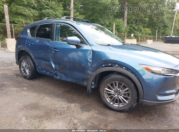 JM3KFBCL6H0203776 2017 MAZDA CX-5 Blue Front view