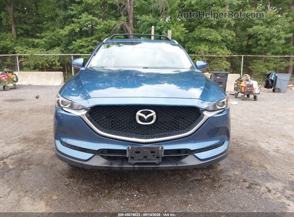 JM3KFBCL6H0203776 2017 MAZDA CX-5 Blue Instrument cluster view