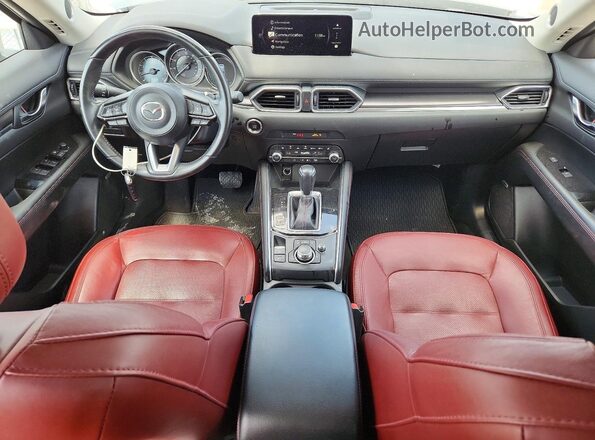 JM3KFBCL6R0452905 2024 MAZDA CX-5 Синий Вид панели приборов