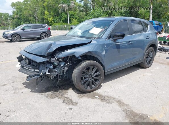 JM3KFBCL6R0518630 2024 MAZDA CX-5 Blue Передня ліва чверть