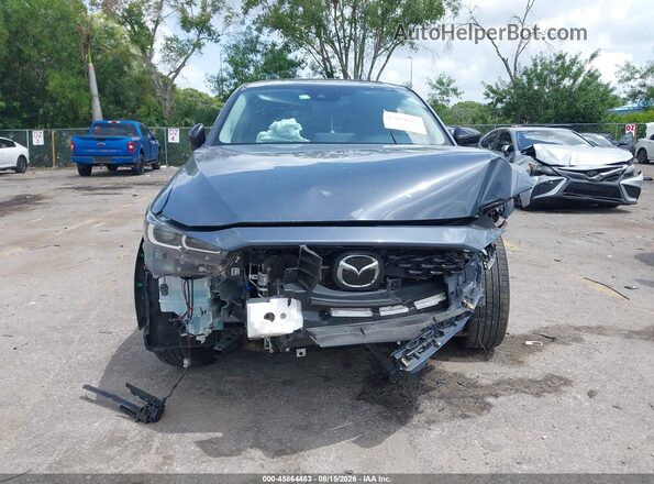 JM3KFBCL6R0518630 2024 MAZDA CX-5 Blue Вид задньої частини салону