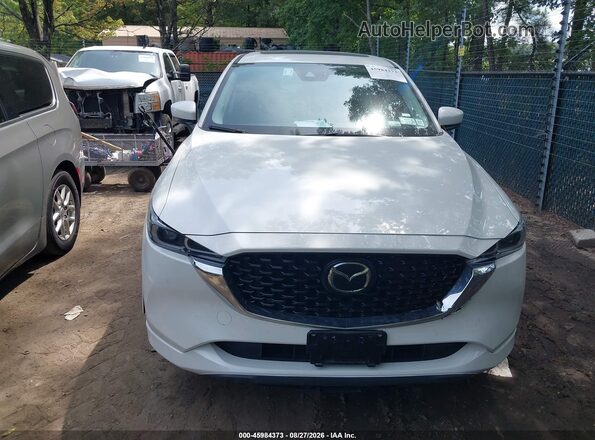 JM3KFBCL6S0672177 2025 MAZDA CX-5 White ხელსაწყოთა პანელის ხედი