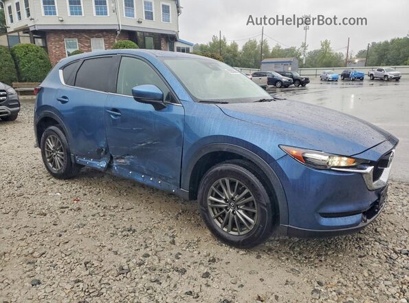 JM3KFBCL8H0209532 2017 MAZDA CX-5 Blue Передня права чверть