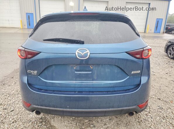 JM3KFBCL8H0209532 2017 MAZDA CX-5 Blue Вид ззаду