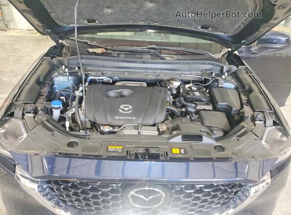 JM3KFBCL8S0655851 2025 MAZDA CX-5 Blue Engine compartment view