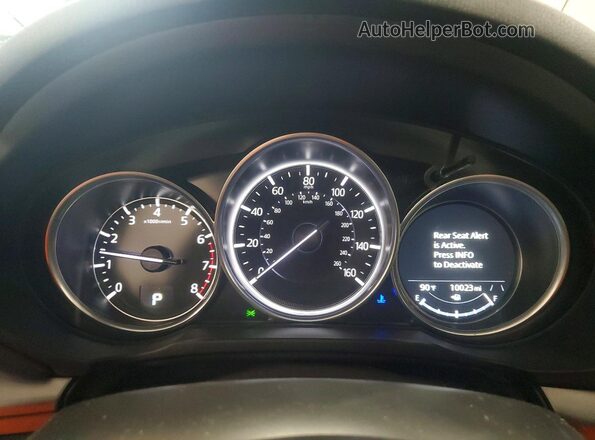 JM3KFBCL8S0655851 2025 MAZDA CX-5 Blue Instrument cluster view