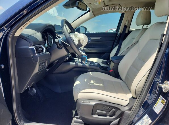 JM3KFBCL9S0614788 2025 MAZDA CX-5 Blue წინა სალონის ხედი