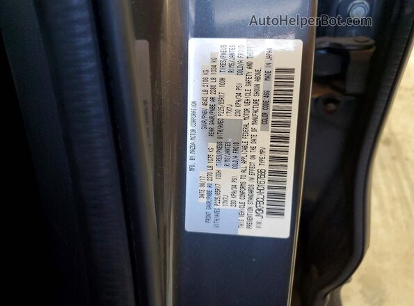 JM3KFBCLXH0167686 2017 MAZDA CX-5 Gray Widok naklejki z numerem VIN