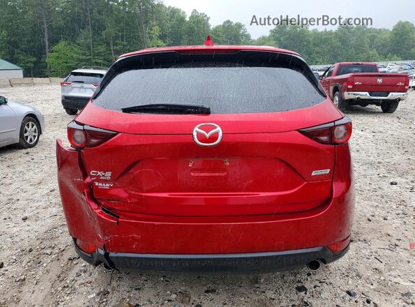 JM3KFBCLXH0207653 2017 MAZDA CX-5 Red უკანა ხედი