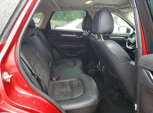 JM3KFBCLXH0207653 2017 MAZDA CX-5 Red უკანა სალონის ხედი