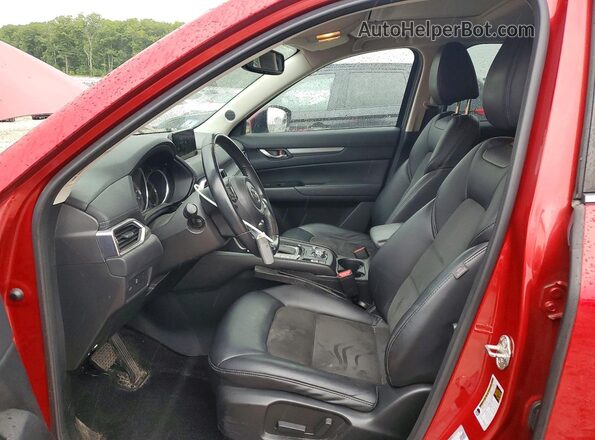 JM3KFBCLXH0207653 2017 MAZDA CX-5 Red წინა სალონის ხედი