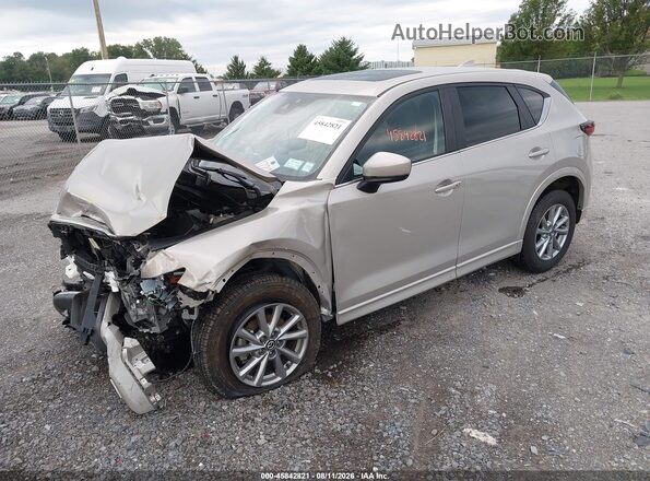 JM3KFBCLXS0543052 2025 MAZDA CX-5 Tan Vista tres cuartos delantera izquierda