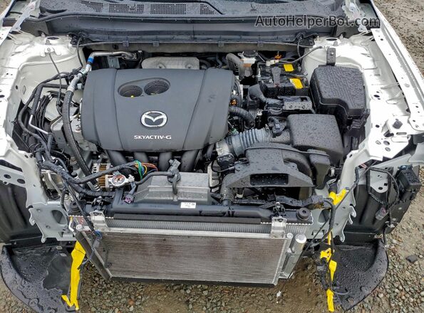JM3KFBCLXS0671386 2025 MAZDA CX-5 White Vista del compartimento del motor
