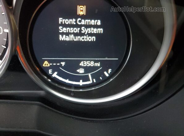 JM3KFBCLXS0671386 2025 MAZDA CX-5 White Vista del cuadro de instrumentos