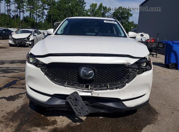 JM3KFBCM0J0354188 2018 MAZDA CX-5 White Դիմացի տեսք