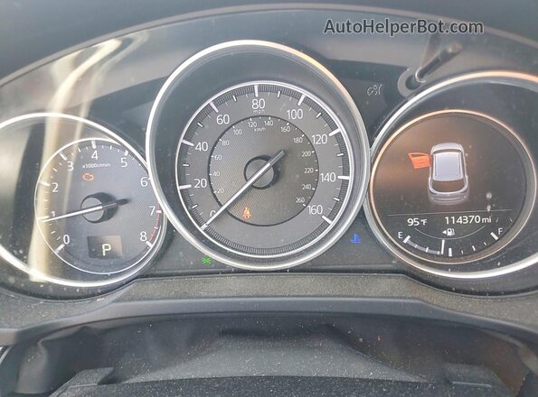 JM3KFBCM0J0354188 2018 MAZDA CX-5 White Սարքավորումների վահանակի տեսք