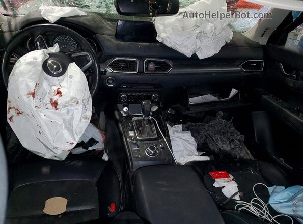 JM3KFBCM0J0360976 2018 MAZDA CX-5 Red Вид панелі приладів