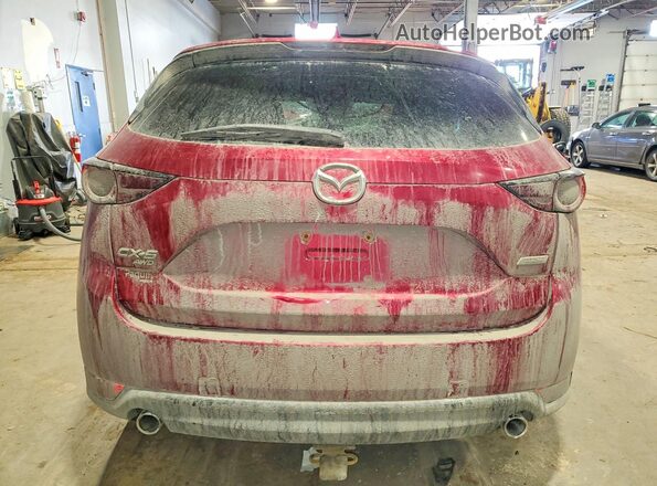 JM3KFBCM0J0360976 2018 MAZDA CX-5 Red Вид ззаду