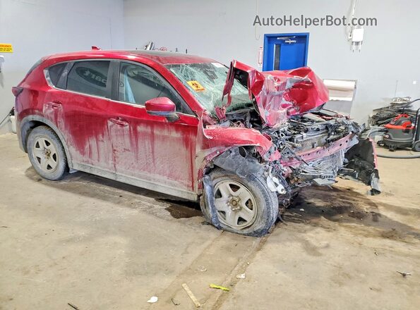 JM3KFBCM0J0360976 2018 MAZDA CX-5 Red Передня права чверть