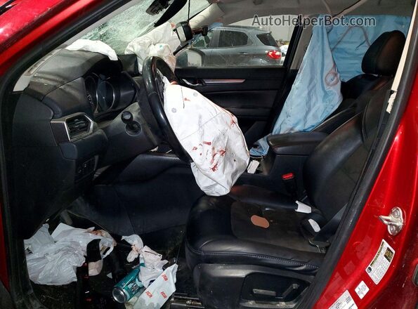 JM3KFBCM0J0360976 2018 MAZDA CX-5 Red Вид салону спереду