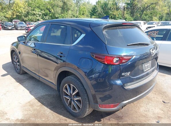 JM3KFBCM0J0456381 2018 MAZDA CX-5 Blue Tył lewy
