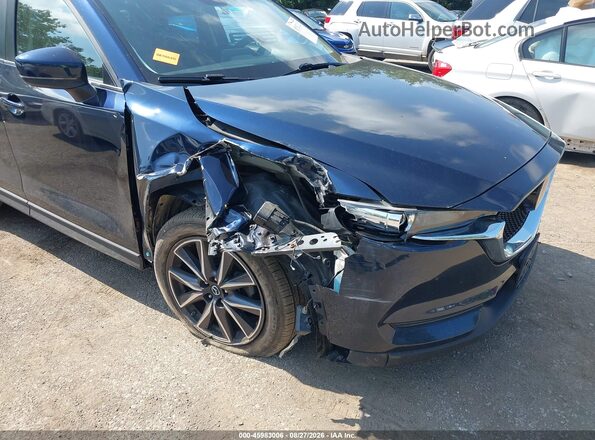 JM3KFBCM0J0456381 2018 MAZDA CX-5 Blue Widok z przodu