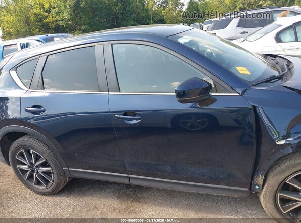 JM3KFBCM0J0456381 2018 MAZDA CX-5 Blue Widok wnętrza z tyłu