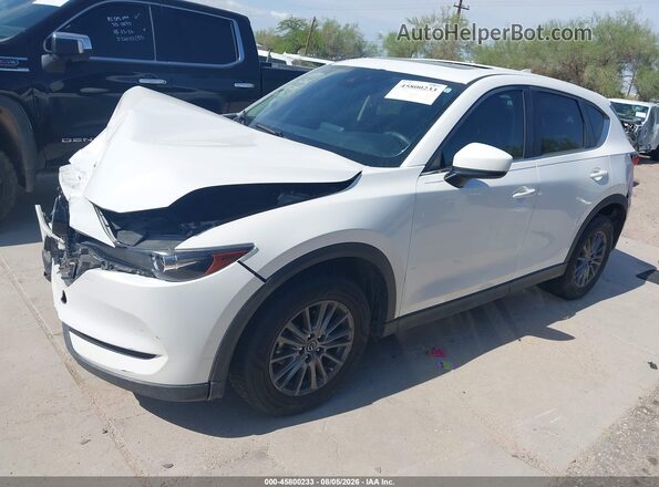 JM3KFBCM0L0725742 2020 MAZDA CX-5 Белый Передняя левая четверть