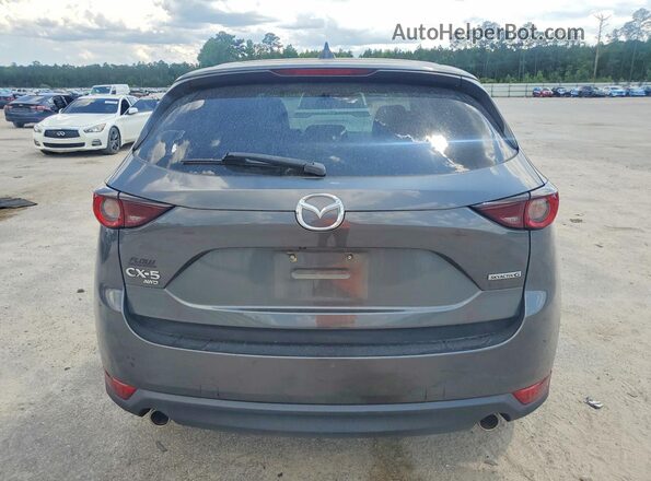 JM3KFBCM0L0739785 2020 MAZDA CX-5 Gray Հետևի տեսք