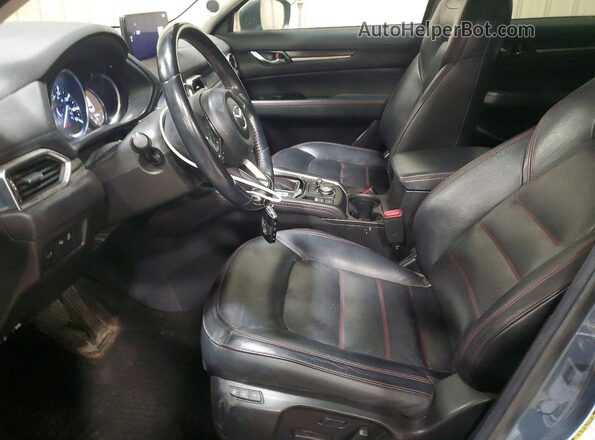 JM3KFBCM0M0346774 2021 MAZDA CX-5 Синий Вид подкапотного пространства