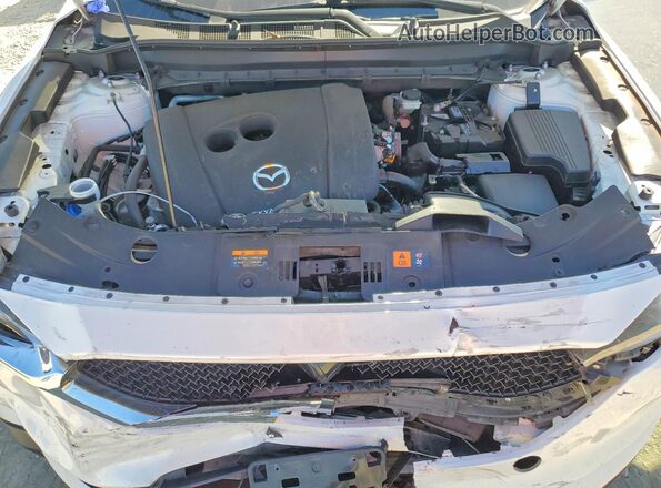 JM3KFBCM0M0356754 2021 MAZDA CX-5 White Engine compartment view