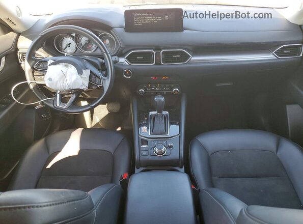JM3KFBCM0M0356754 2021 MAZDA CX-5 White Dashboard view