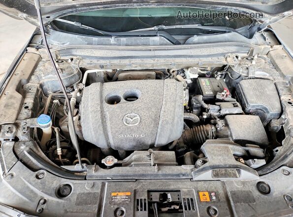 JM3KFBCM0M0361579 2021 MAZDA CX-5 Серый Вид подкапотного пространства