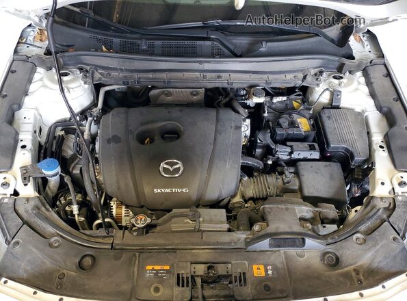 JM3KFBCM0M1499956 2021 MAZDA CX-5 White Engine compartment view