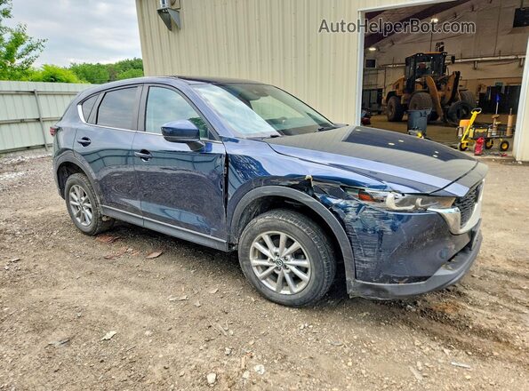 JM3KFBCM0N0567616 2022 MAZDA CX-5 Blue წინა მარჯვენა