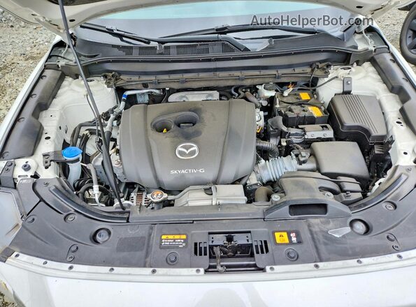 JM3KFBCM0P0180535 2023 MAZDA CX-5 White Vista del compartimento del motor