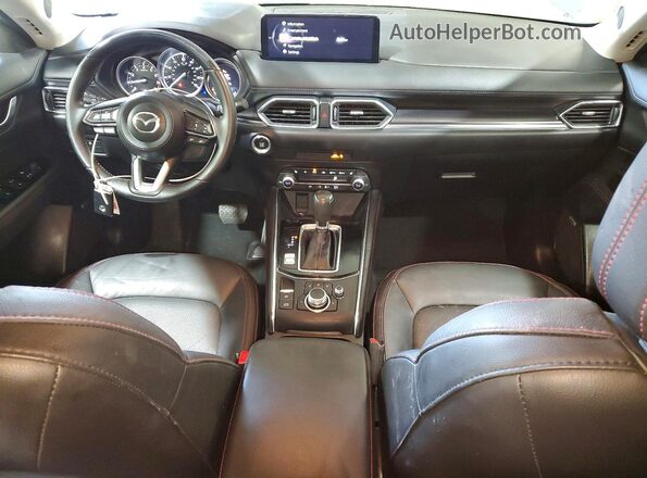 JM3KFBCM0P0227675 2023 MAZDA CX-5 Blue Вид панелі приладів