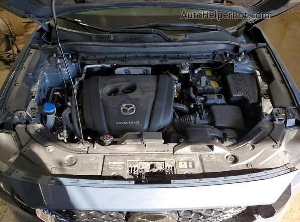 JM3KFBCM0P0227675 2023 MAZDA CX-5 Blue Вид підкапотного простору
