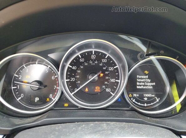 JM3KFBCM0R0380382 2024 MAZDA CX-5 Black ხელსაწყოთა პანელის ხედი
