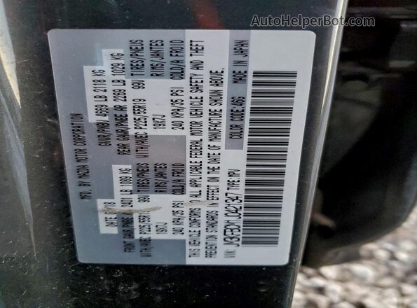 JM3KFBCM1J0421347 2018 MAZDA CX-5 Gray VIN კოდის სტიკერის ხედი