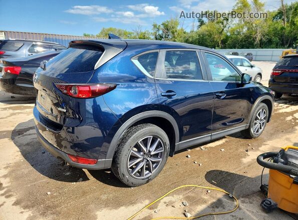 JM3KFBCM1J0458298 2018 MAZDA CX-5 Blue Rear right