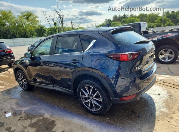 JM3KFBCM1J0458298 2018 MAZDA CX-5 Blue Rear left