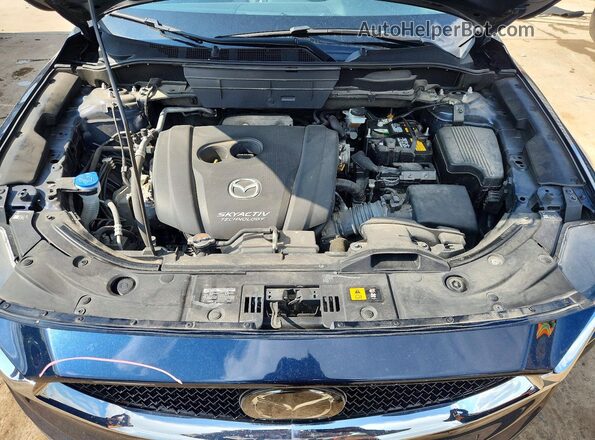 JM3KFBCM1J0458298 2018 MAZDA CX-5 Blue Rear interior view
