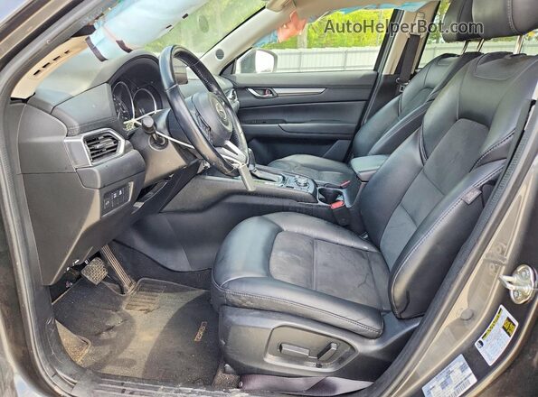 JM3KFBCM1K0522082 2019 MAZDA CX-5 Gray Widok wnętrza z przodu