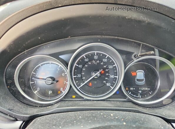 JM3KFBCM1K0522082 2019 MAZDA CX-5 Gray Widok zestawu wskaźników