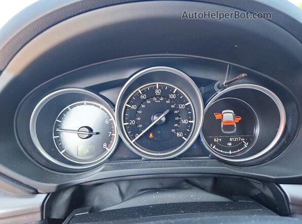 JM3KFBCM1K0669518 2019 MAZDA CX-5 Black Вид щитка приладів