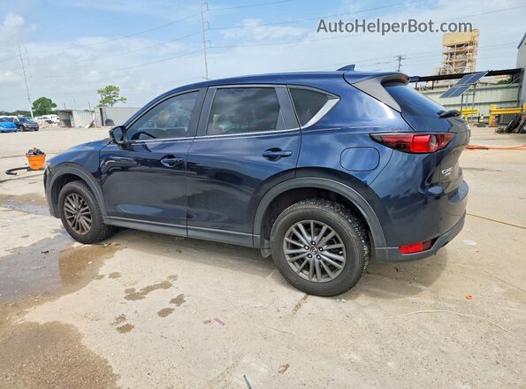 JM3KFBCM1K1513165 2019 MAZDA CX-5 Blue Հետևի ձախ